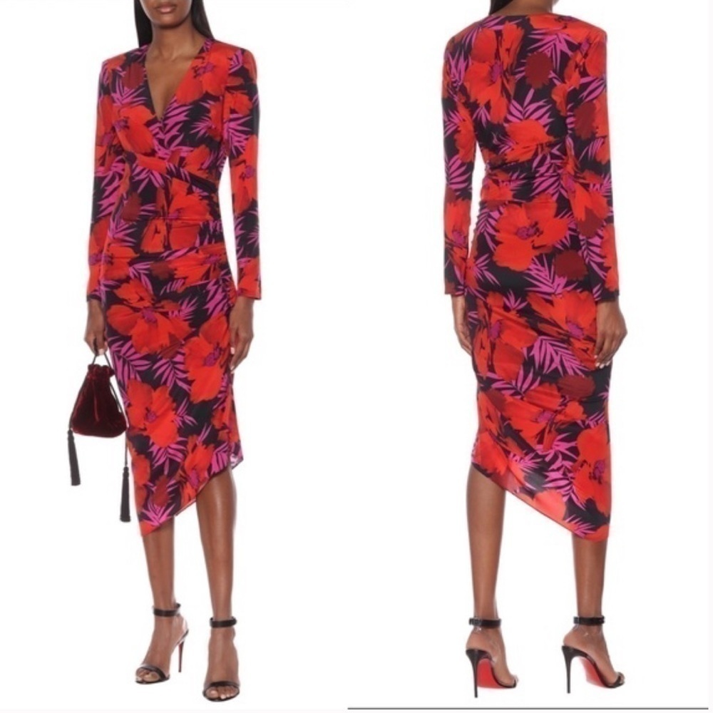 Veronica Beard Alvaro Floral Dress